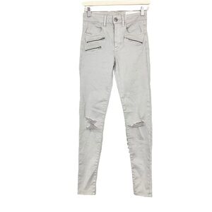 American Eagle High Rise Jegging Beige Size 2